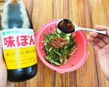夏バテにも!さっぱりズッキーニ梅肉和え!作り方4写真