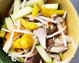 全てレンジもやし甘酢トマト味チャンプル風作り方18写真