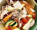 全てレンジもやし甘酢トマト味チャンプル風作り方23写真