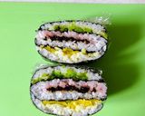 漬物入り★折りたたみ型おにぎらず作り方7写真