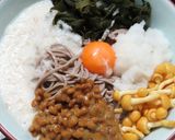 載せて美味しい腸活7の冷やし混ぜ日本蕎麦作り方3写真