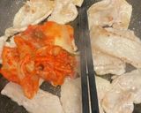 豚肉のキムチーズ焼き作り方4写真