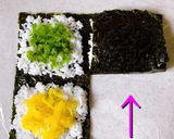 漬物入り★折りたたみ型おにぎらず作り方4写真