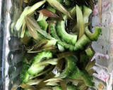 ゴーヤーと茗荷の和風ピクルス作り方3写真