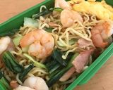 海老と青梗菜の焼きそば☆ナンプラーカレー作り方15写真