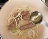 紫キャベツとソーセージ白インゲンの煮込み作り方5写真