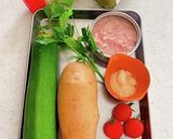 ズッキーニとじゃが芋のツナマヨチーズ焼き作り方1写真