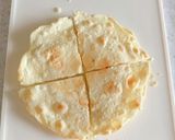 ケサティーヤ　チーズ&ハニー作り方5写真
