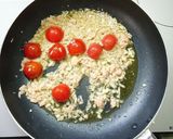 簡単ランチ☆夏野菜とツナ缶で塩麹パスタ作り方6写真