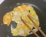 簡単・うまい!塩昆布にら玉作り方4写真