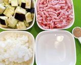 ナスと挽き肉炒め　幼児食作り方2写真