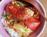 焼肉のタレで簡単麻婆トマト豆腐作り方6写真