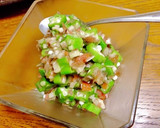 【簡単】夏野菜のさっぱり冷やし出汁茶漬け作り方1写真