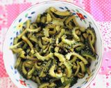 ゴーヤの胡麻油と昆布作り方3写真