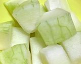 夏に!冷んやり!とうがんの煮物作り方1写真