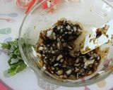 海苔の佃煮とカニカマの冷奴作り方2写真