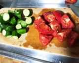 夏野菜のサッパリ和え☆作り方2写真