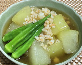 夏に！冷んやり！とうがんの煮物作り方5写真