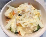 ゆで卵と野菜のチーズ焼き(幼児食)作り方6写真