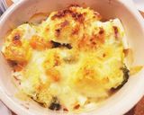 ゆで卵と野菜のチーズ焼き(幼児食)作り方8写真