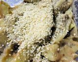 焼き茄子の練り胡麻和え作り方5写真