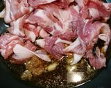 簡単！めちゃうま！豚こまで♪豚肉の佃煮風作り方1写真