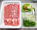 豚ロースのから揚げネギソースがけ作り方1写真