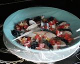 レンジで1発！塩さばのトマト煮込み作り方4写真