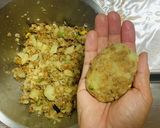 大豆ミート肉味噌deじゃがいもコロッケ作り方3写真