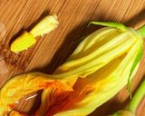 花ズッキーニのチーズフリッター作り方3写真