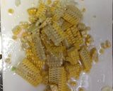 とうもろこしとキャベツと大葉の味噌汁作り方2写真