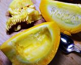 コリンキーと生ハムのサラダ＊前菜仕立て作り方2写真