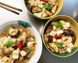 豚こまスパイシーポン照り味麻婆豆腐茄子作り方20写真