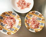 肉味噌うどん炒め味豚こま大根青椒肉絲風作り方3写真