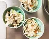 肉味噌うどん炒め味豚こま大根青椒肉絲風作り方10写真