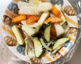 肉味噌うどん炒め味豚こま大根青椒肉絲風作り方12写真
