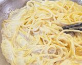 レモンクリームパスタ作り方4写真