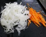 簡単！夏野菜の南蛮漬け☆お刺身リメイク作り方1写真