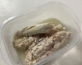 ささみとネギの旨辛いため作り方1写真