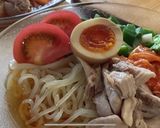 山芋オクラの冷麺作り方9写真