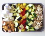 夏野菜とはんぺんのコロコロ炒め♪作り方4写真