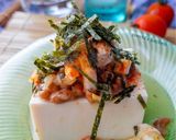 レンジで簡単！納豆ネギ塩レモンダレ冷奴作り方5写真