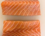 厚切！生サーモンの美味しいお刺身！作り方5写真