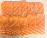 厚切！生サーモンの美味しいお刺身！作り方9写真