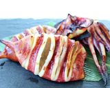 大好きな【イカ焼き】炭火(BBQ)グリル作り方6写真