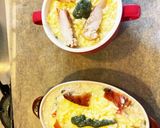 野菜入りの焼きチーズオートミールドリア★作り方3写真