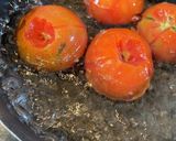 トマトの冷静出汁煮〜薬味添え〜作り方4写真