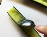 豚肉ときゅうり　梅和え作り方3写真
