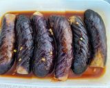 冷やして美味しい茄子のレンジ蒸し作り方4写真