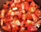 冷やし中華風トマトつゆで素麺作り方2写真